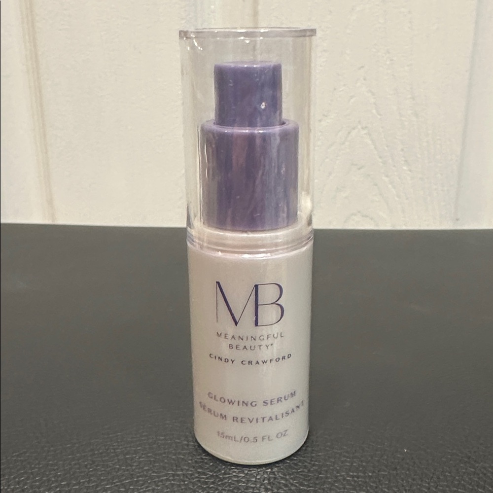 Meaningful Beauty Glowing Serum with Lavender Pump